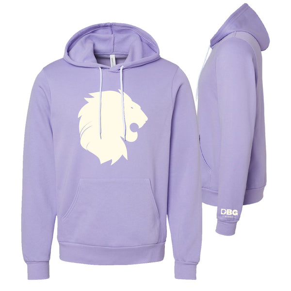 Dark Lavendar Lion Soft Hoodie