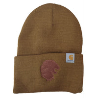 Brown Carhartt Beanie