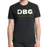 DBG Logo Tee - Unisex Soft Fitted Triblend Tee - Vintage Black